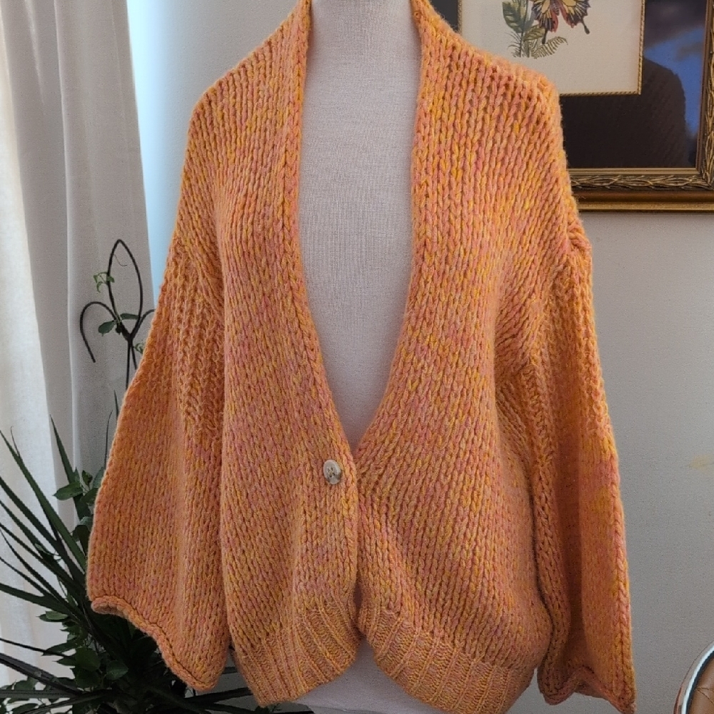 Cozy Orange Women's Sweater